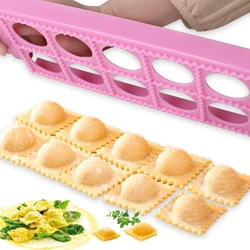 Kitchen Tools 10 with Tortellini Molds Ravioli Cutter Aluminum Shape Dumplings Mould Dough Press DIY Tools for Making Pastry