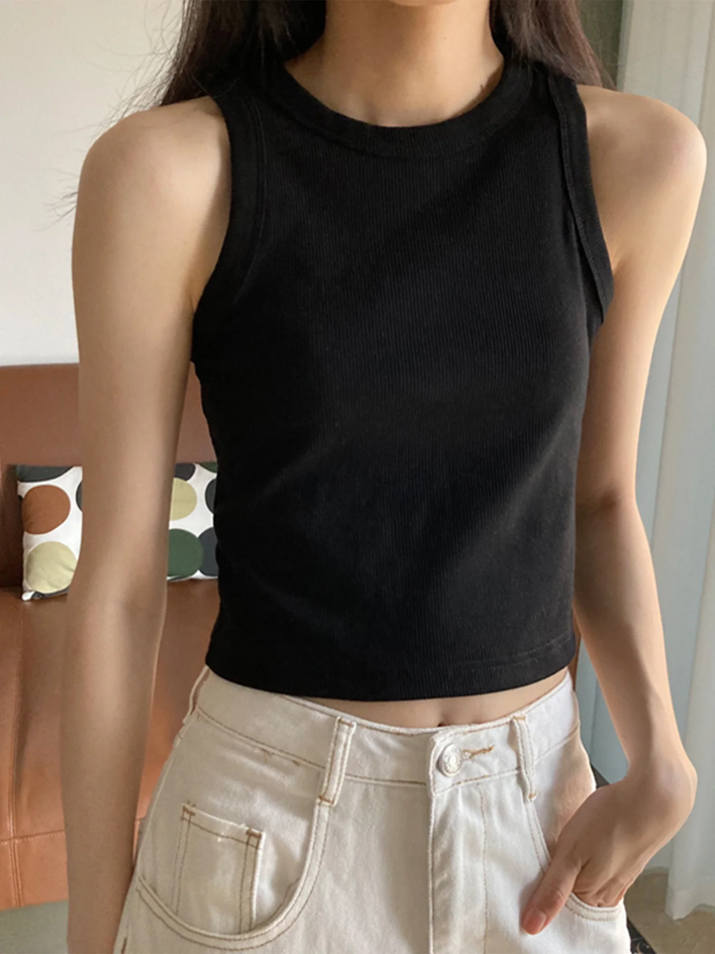 

Bla ort Hanging Ne Спецодежда Майка Женская Повседневная Универсальная Спортивная Жилетка Svel Fitn круглый Ne Spor Sle