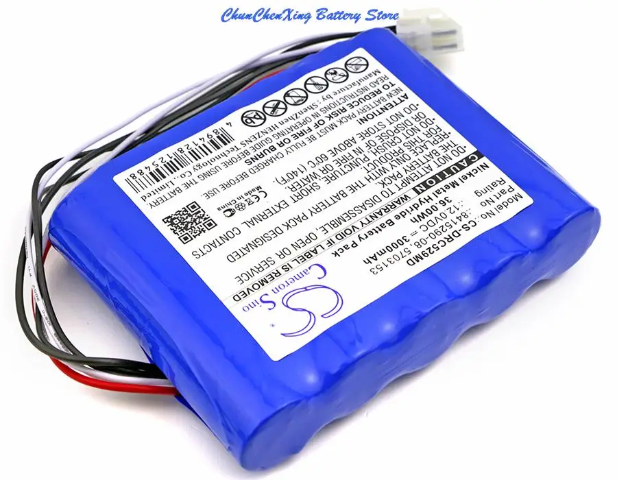 كاميرون سينو 3000mAh بطارية طبية لدراجر كارينا NIV جهاز تهوية ، كارينا ، جهاز تنفس كارينا