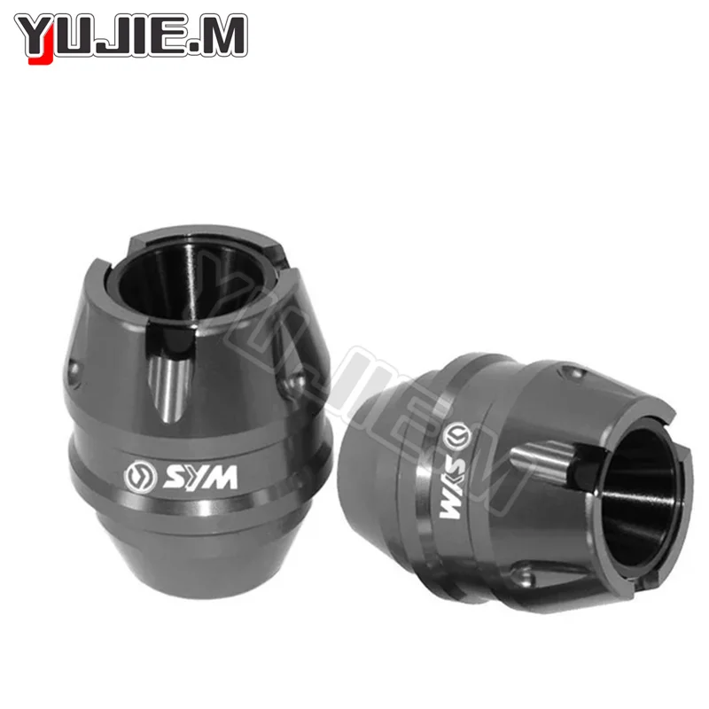 Roda dianteira da motocicleta Queda Proteção Quadro Slider, Anti Bater Protector, Acessórios para SYM, JETX, JET-X, JET X, 125, 150, X125, X150