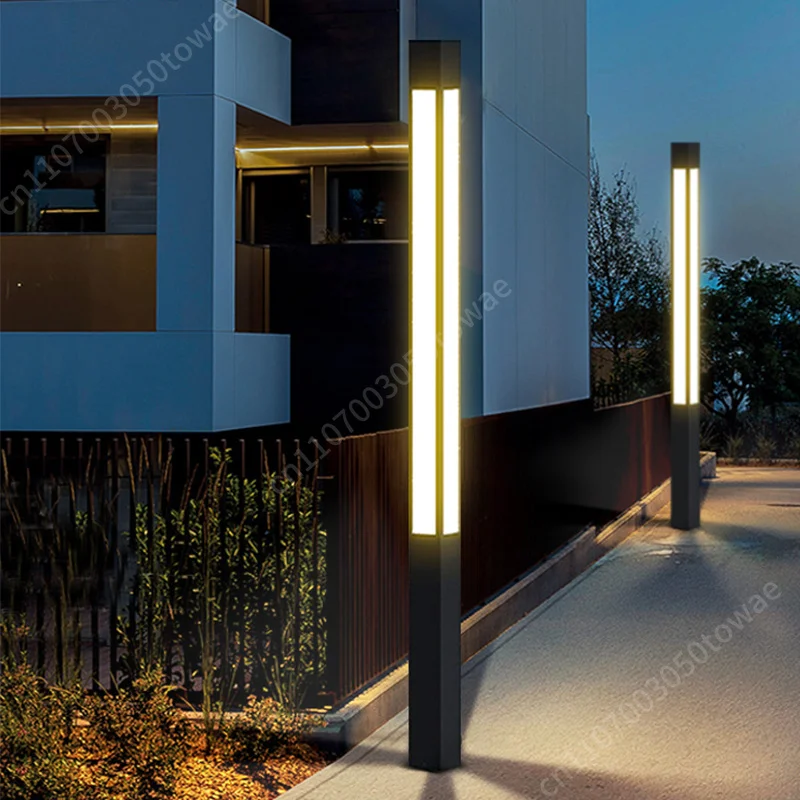 Solar High Pole Waterproof Villa 3 Meters Light Garden Square Solar Motion Lights Outdoor Garden Light
