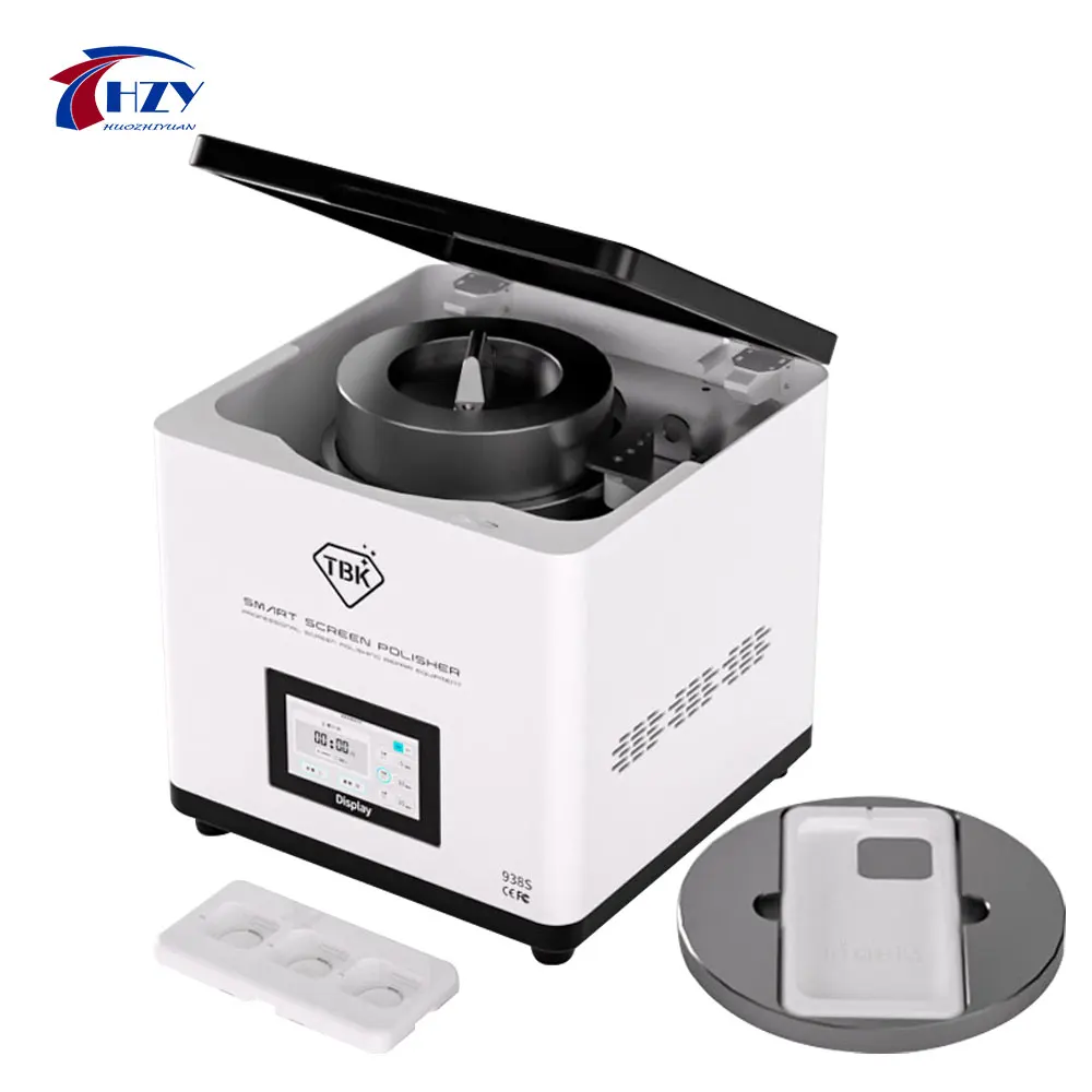

TBK 938S One Station Automatic Mobile Phone Front Glass Scratch Repair Device LCD Screen Polisher Grinding For IPhone IWatch