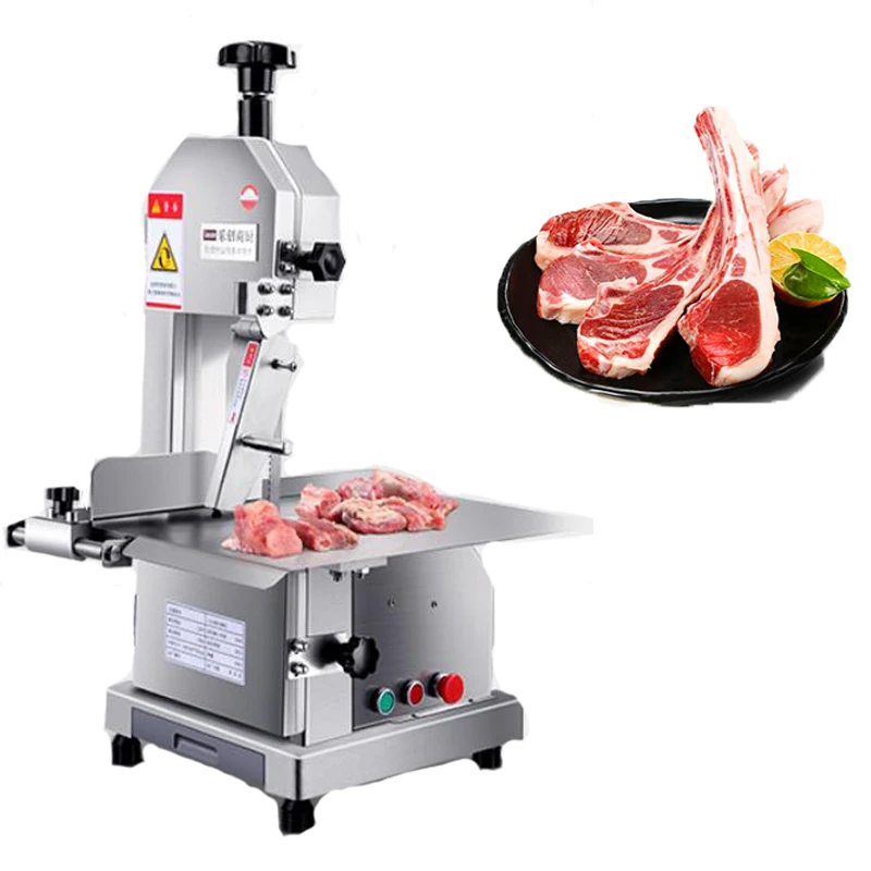 

220V Commercial Bone Cutting Machine Bone Sawing Machine Trotters Steak Ribs Frozen Meat Frozen Fish Bone Chainsaw Cutting Tools