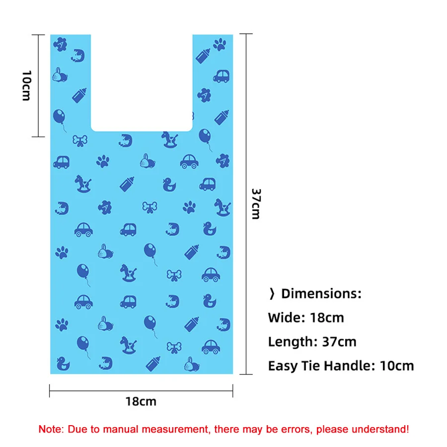 كيس قمامة قابل للتحلل الحيوي، حقيبة تجميع الحفاضات، كيس الحفاضات، حقيبة نفايات الحيوانات الأليفة، حقيبة فوميت، أكياس قمامة السفر المحمولة للسيارة 100 قطعة/صندوق
