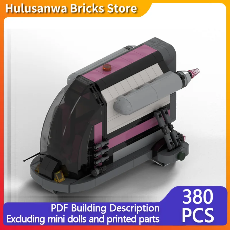 

Heavy Duty Transport Shuttle Model MOC Building Bricks War Equipment Modular Technology Gifts Holiday Assemble Children Toy Suit