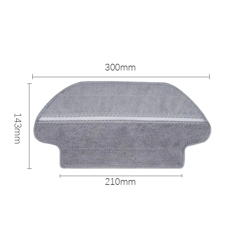 For  XiaoMi Mijia  S10 S12 B106GL/3C B106CN  STYJ02YM Viomi V2 PRO Robot Vacuum Mop Cloth, Wet-Dry Mop Replacement parts