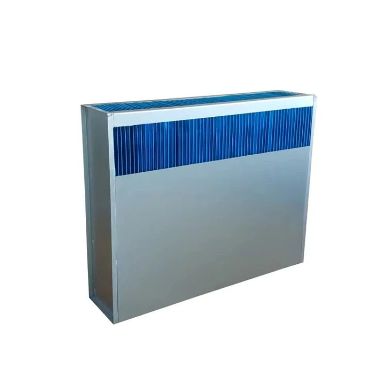 AC wall-mounted telecommunications cabinet cooling ventilation heat exchanger