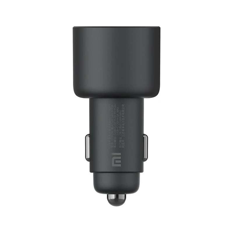 Xiaomi Mi Car Charger 100W MAX 1A1C Fast Charging Dual-port USB-A USB-C Smart Device Fully Compatible With Light Effect Display
