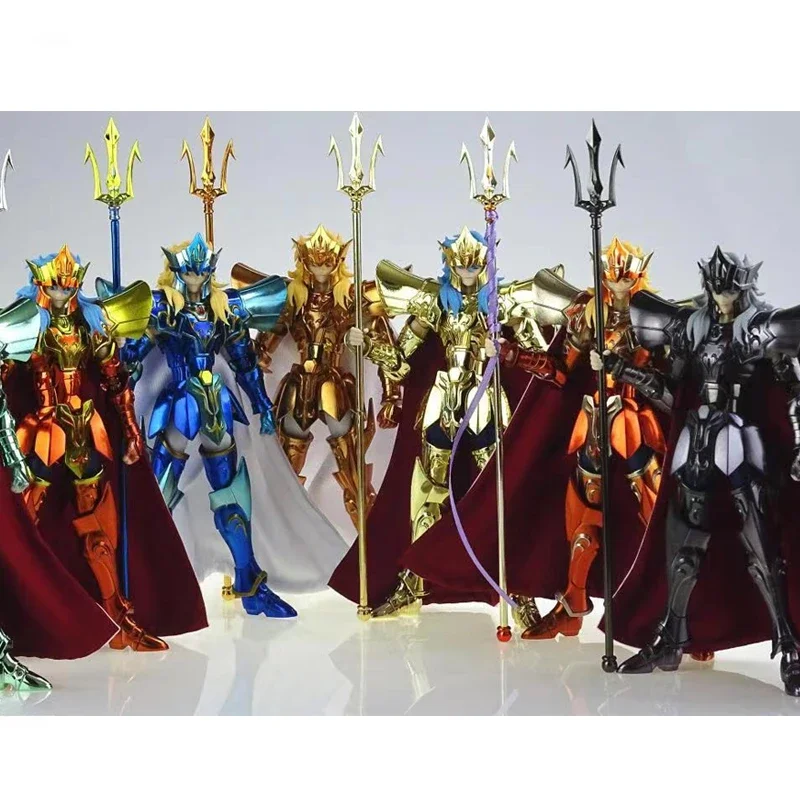 JM.MST Saint Seiya Myth Cloth EXM/EX Metal Poseidon with Casual Wear Gold Knights The Zodiac Anime Action Figure Toys in Stock