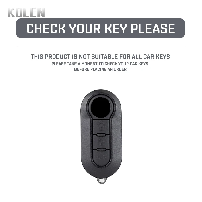 Premium TPU Autoschlüssel-Schutzhülle für Fiat 500 Ducato Panda 500L Punto Lancia Musa für Citroen Schlüsselschutz Zubehör – Detail 1