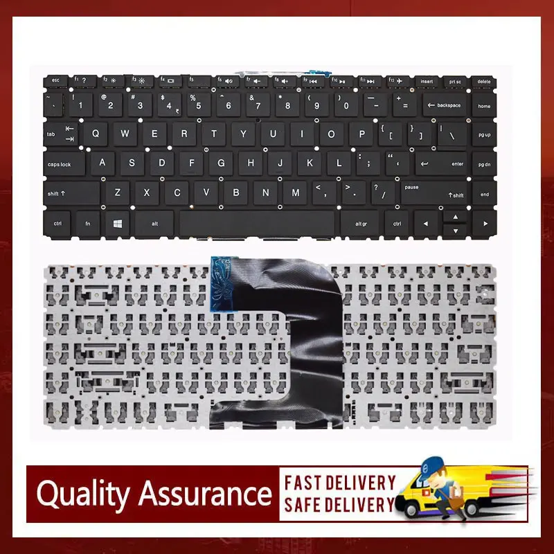 

Запасная Клавиатура для ноутбука HP 246 G4 TPN-I120 tpn-i120 1124