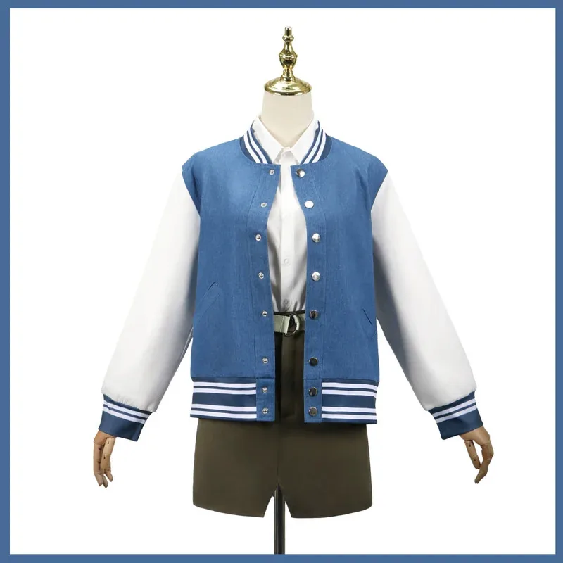 ¡Sueño de Anime BanG! Ave Mujica Takamatsu Tomori disfraz de Cosplay abrigo de béisbol falda peluca mujer Kawaii traje de ocio diario if;3