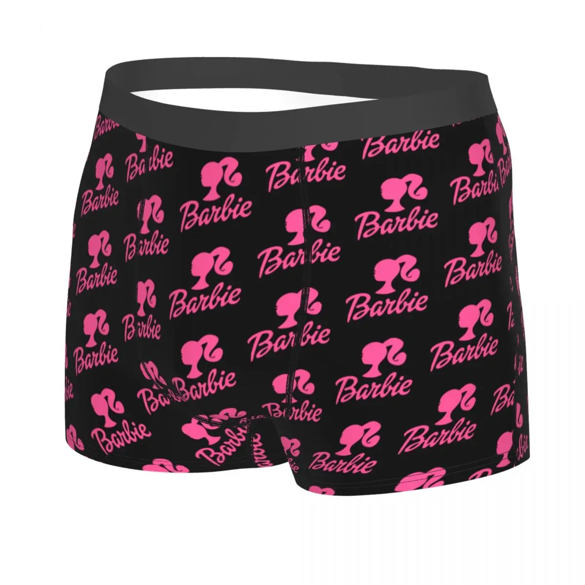 Custom Barbie Underwear Men Print Boxer Shorts Panties Briefs Soft Underpants