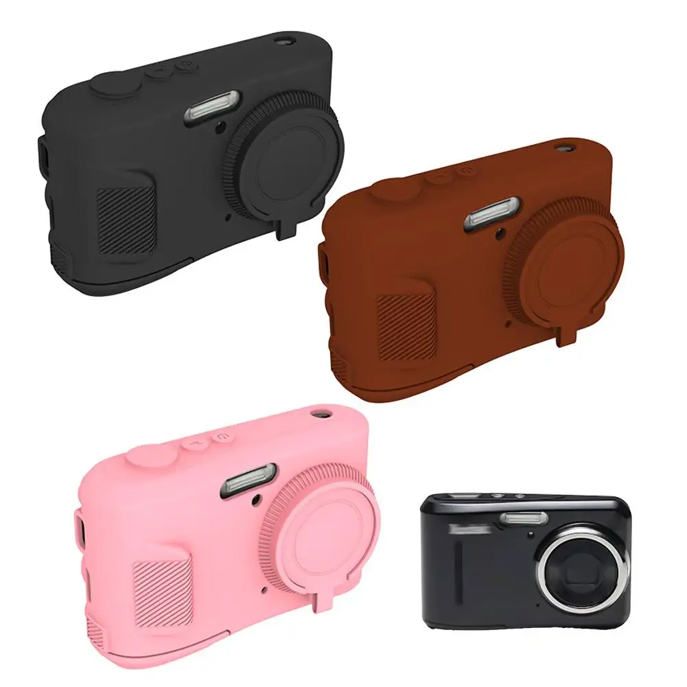 Silicone Camera Case For Kodak PIXPRO FZ45 FZ43 Protective Cover 360 Full Body Drop Resistant Shockproof Soft Grip Travel Use