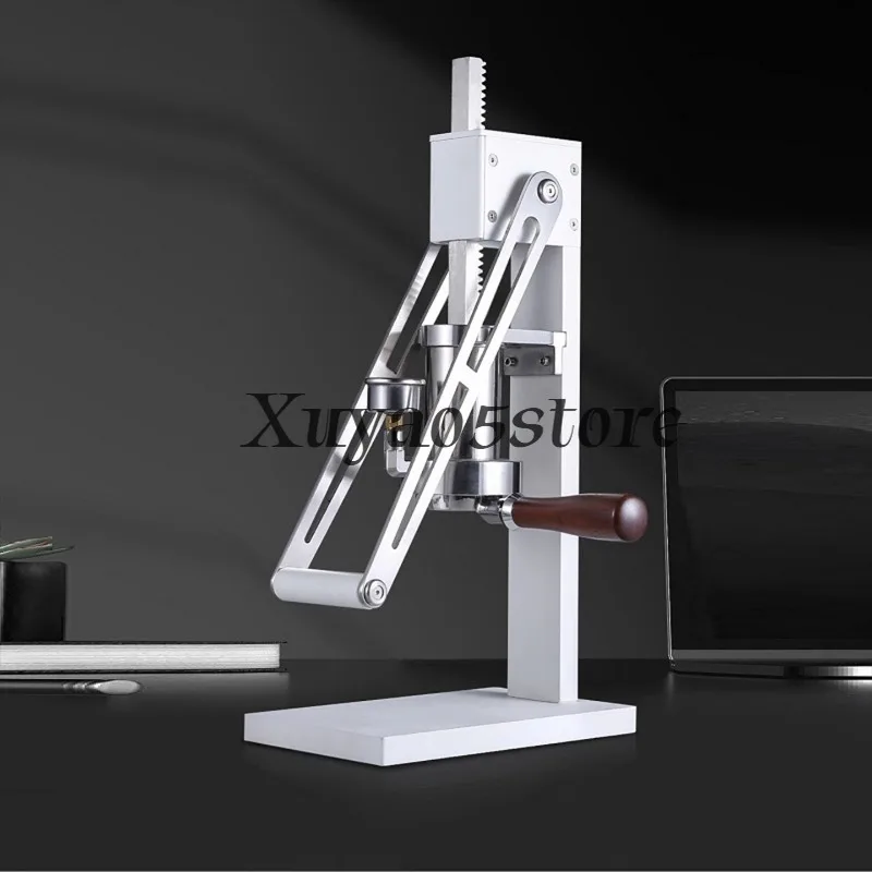 Manual Espresso Maker Hand Press Coffee Machine Lever Coffee Machine with Pressure Gauge Unplug Coffee Machine