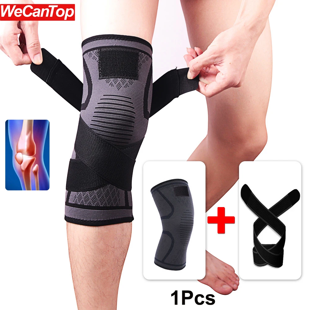 1Pcs Professional Injury Recovery Compression Knee Brace Support For Arthritis Relief,Joint Pain,ACL,Meniscus Tear,Post Surgery