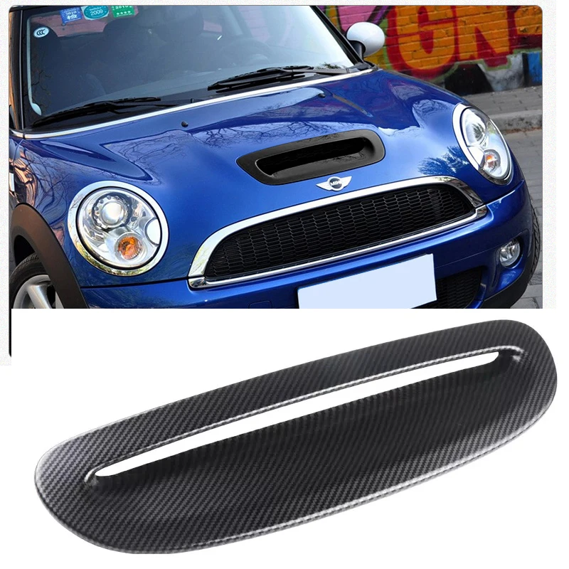 

Car Hood Air Outlet Decorative Shell For MINI ONE COOPER F54 F55 F56 F57 R55 R56 R57 R58 R59 Car Accessories Exterior Styling