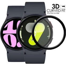 1-5 Pack Screen Protector For Samsung Galaxy Watch 4 5 Pro 45mm Soft Glass Tempered for Galaxy Watch Series Active 2 40mm 44mm