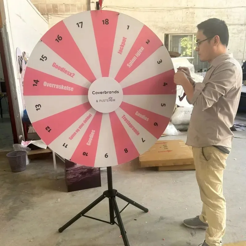 Large Size Fortune Wheel Bracket Lucky Wheel Exhibition