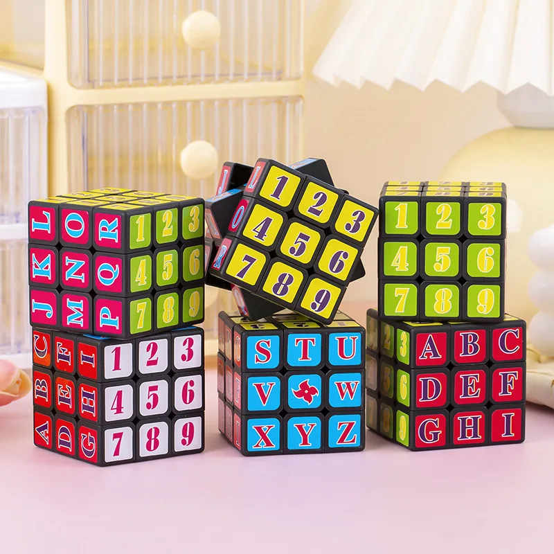 Mini cube de chiffres pour enfants, jouet pour enfants, prix de la maternelle, faveurs de fête d'anniversaire, sac de cadeaux, cadeau PinMiFillers