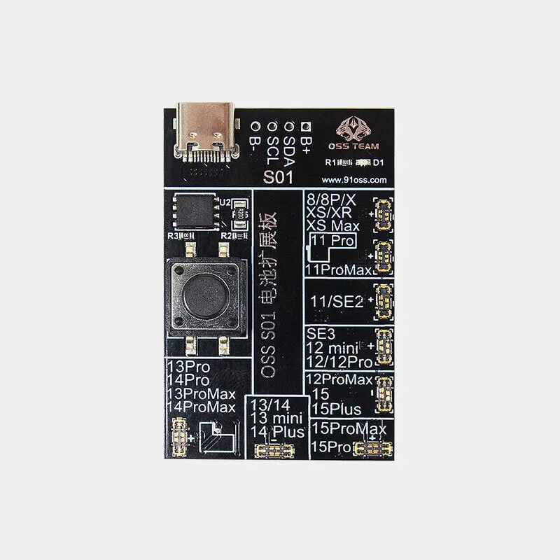 Imagem -02 - Oss Team-battery Life Pop up Tester Saúde e Substituir Ferramentas Aumentar Rapidamente Iphone 11 12 13 14 15 Pro Max W10