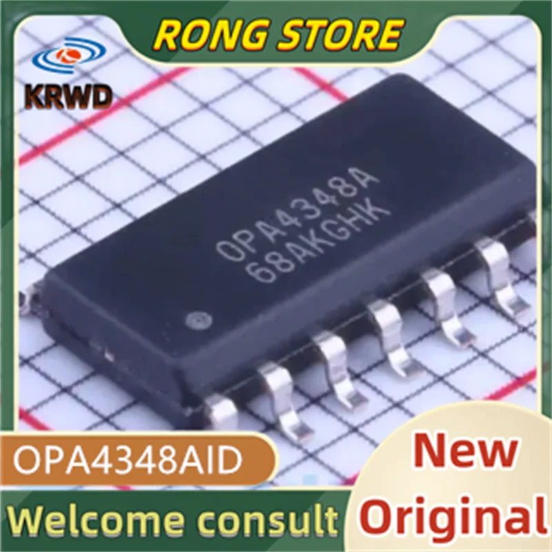 5PCS OPA4348A New and Original OPA4348AID OPA4348AI OPA4348 4348A
