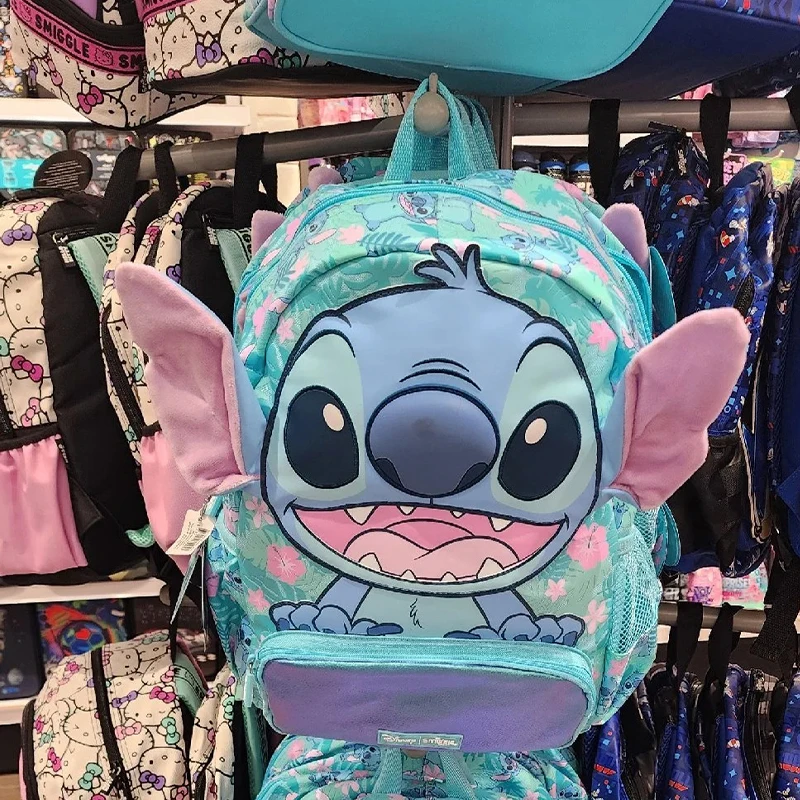 New Australia Smiggle School bags Disney Stitch Backpack Lunch Bag Water Bottle Student Gift Need To Purchase Individually