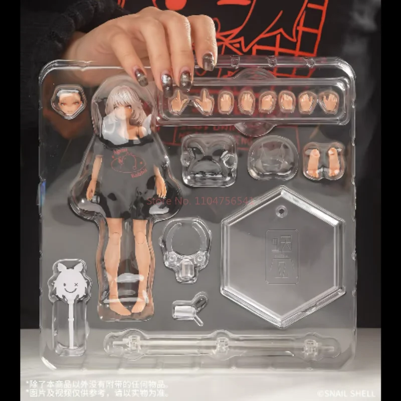 

Коллекционная фигурка Snail Shell 1/12 Ra-01l Ra-01ls Ra01ls Aileen Loungewear Mobile Suit Girl, подарок на день рождения, в наличии, оригинал
