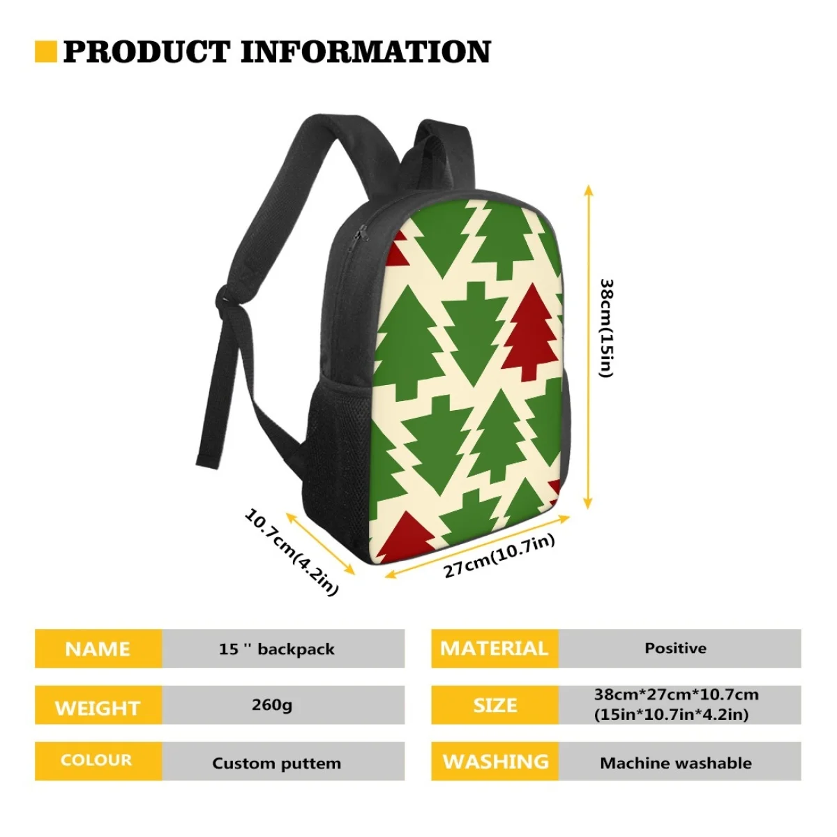 Cute Tree Pattern School Backpack For Girls Boys Kids Bag Child Bookbag Primary Student School Bags New Semester Schoolbag Gift