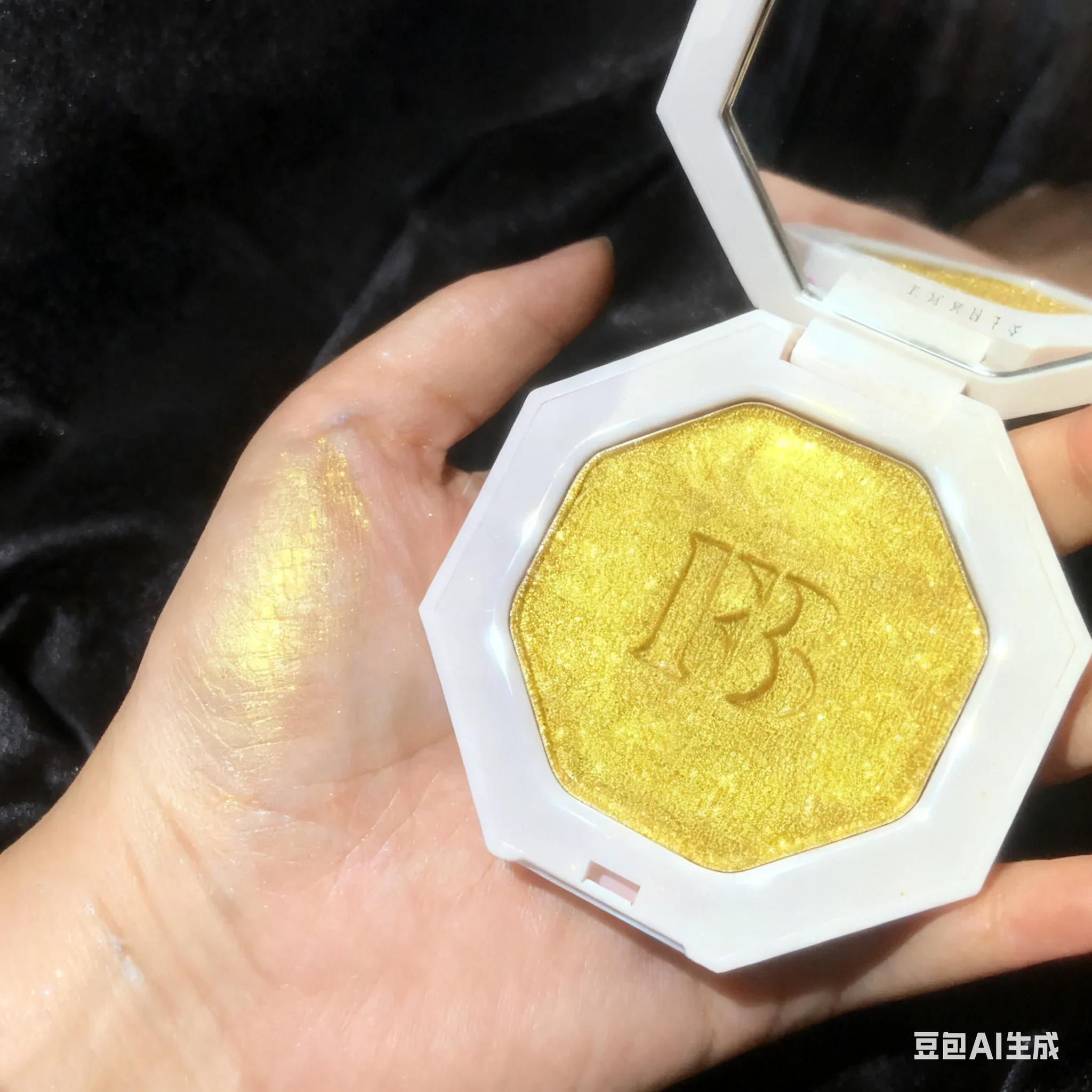 أسلوب المشاهير مستحضرات التجميل عالية اللمعان الماس تسليط الضوء على بيرليسسينت سطع ميزات الوجه كونتور منتجات ماكياج الوجه INS #5