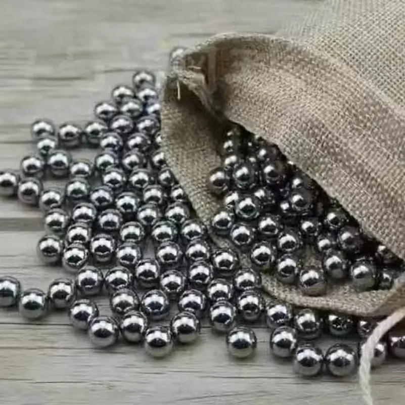 100/600 Stück Stahlkugeln für Schleuder, 8 mm Standard, 8 mm Stahlkugeln für den Außeneinsatz, geeignet für verschiedene Schleudern mit Wiederholfunktion. – Detail 6