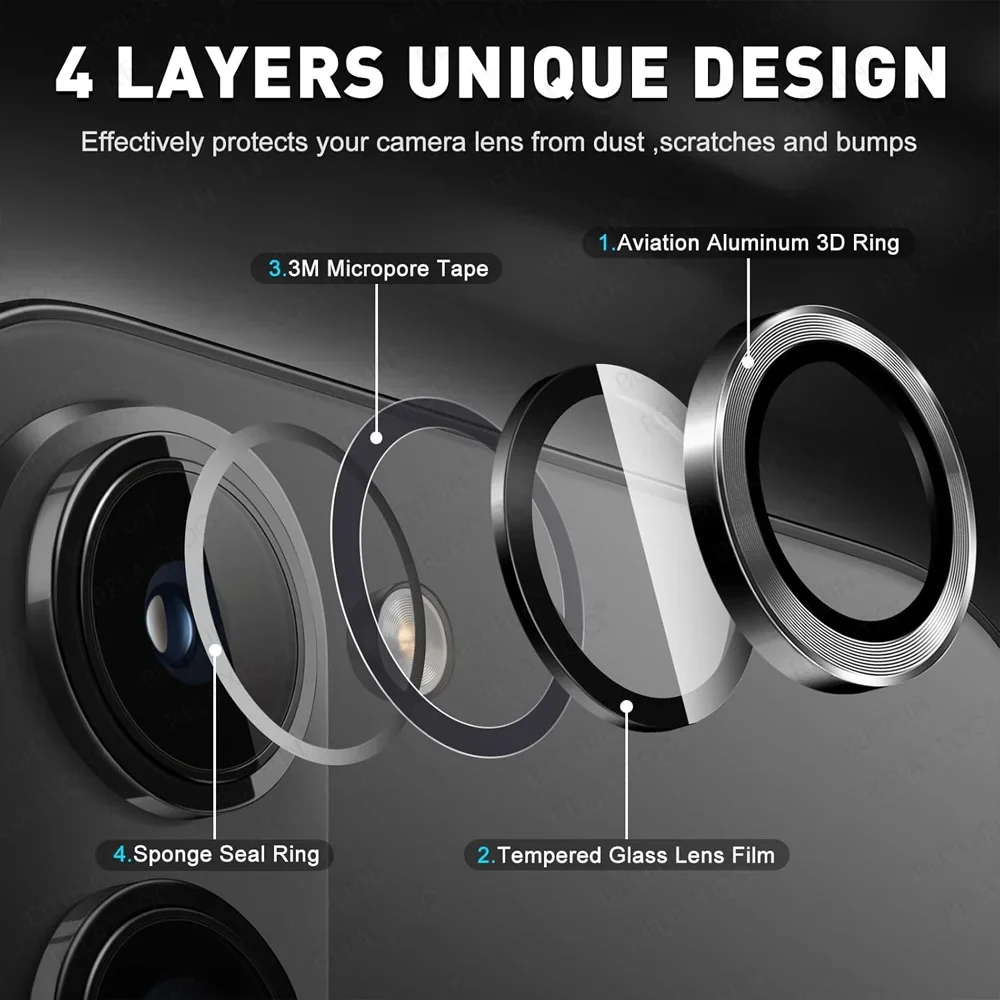 High Quality Z Fold7 Case Rear Metal Lens Screen Protector for Samsung Galaxy Z Fold 7 Phone Back Camera Film Ring Cover Glass