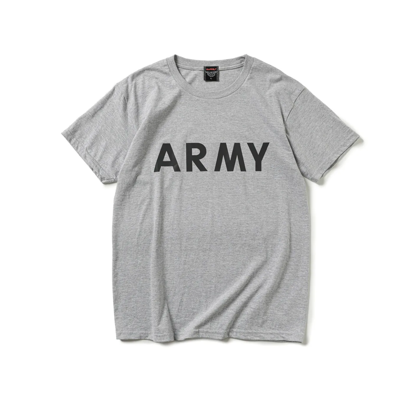 Summer Vintage Old Short Sleeved IPFU Reflective T-shirt for Men