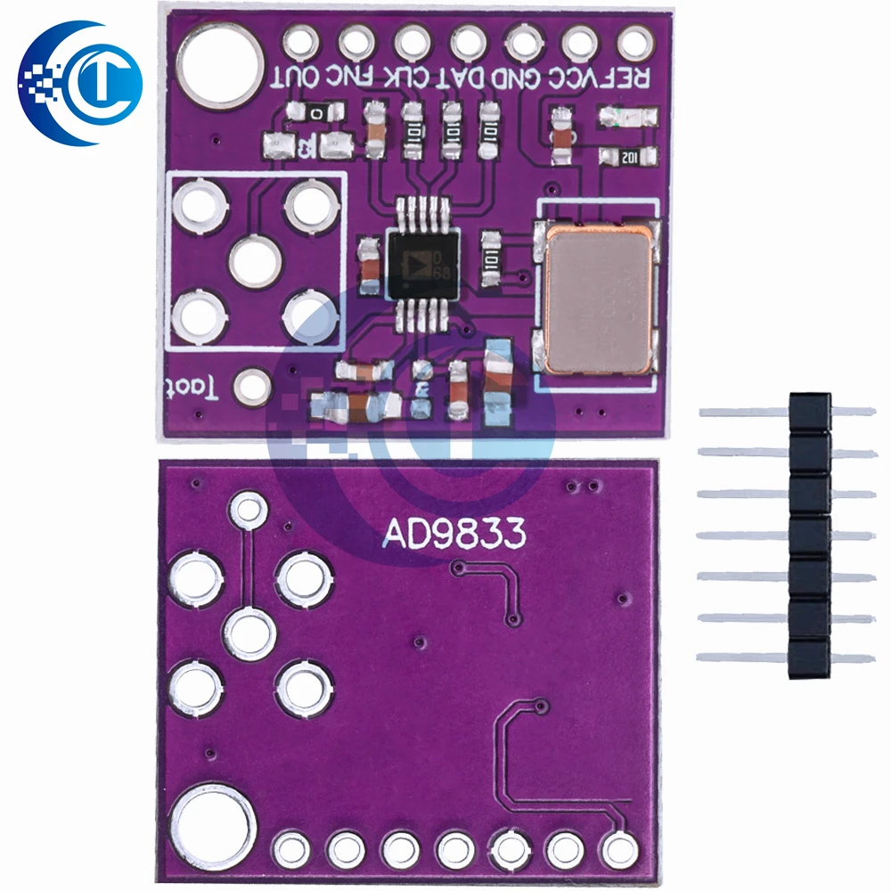 AD9833 AD9833BRMZ معالج دقيق قابل للبرمجة 0-12.5 ميجا هرتز شرط مربع DDS وحدة مولد الإشارة وحدة الواجهة التسلسلية #6