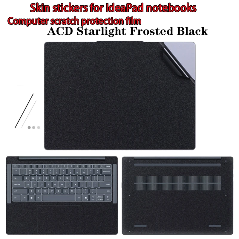 

For 2025 Lenovo IdeaPad slim 3 14ARP10/14AHP10 Laptop Skin Sticker slim 3 14IRH10 Computer Case Protective Film Ideapad 14s IRU9