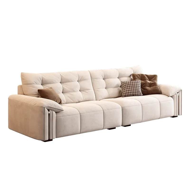 

Luxury elephant ears Italian minimalist cat scratching cloth small apartment living room piano keys chenille straight row fabric