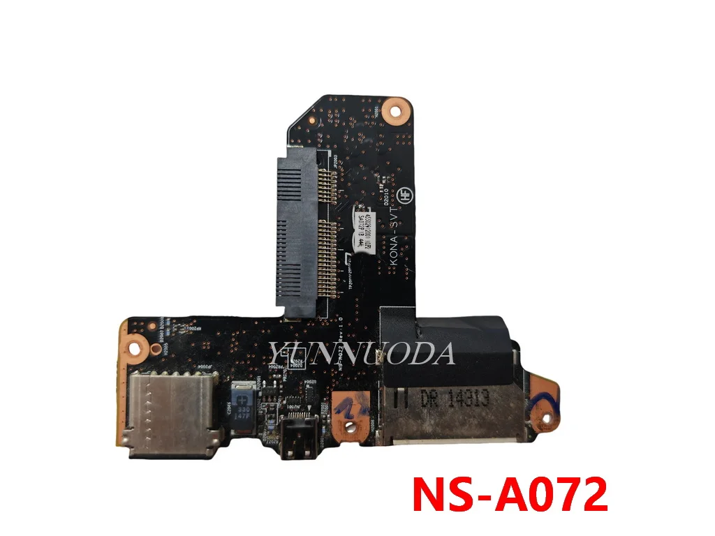 NS-A072 NS-A071 For Lenovo Yoga 2 Pro 13 USB Jack Card Reader Board, Laptop M.2 SSD Interface Audio Headphone tested good