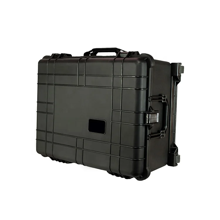GD5013 All Weather Portable Waterproof Protective Case Hard Camera Case with Retractable Pull Handle and Rolling Wheels