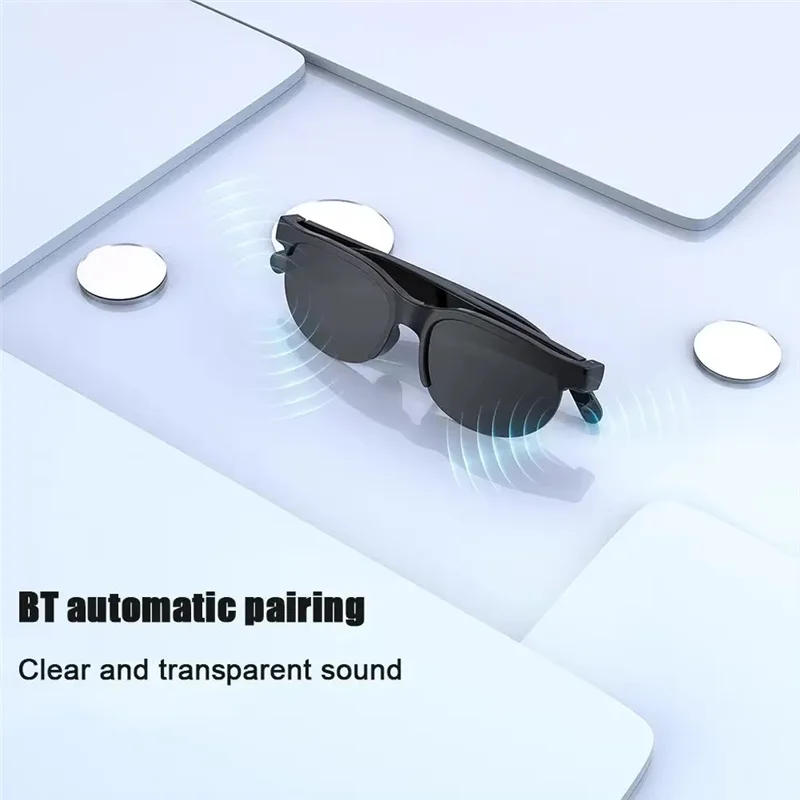 -FDDT XG88 PRO Wireless Bluetooth Earphone Microphone AI Intelligent Translation Glass Sport Sunglasses