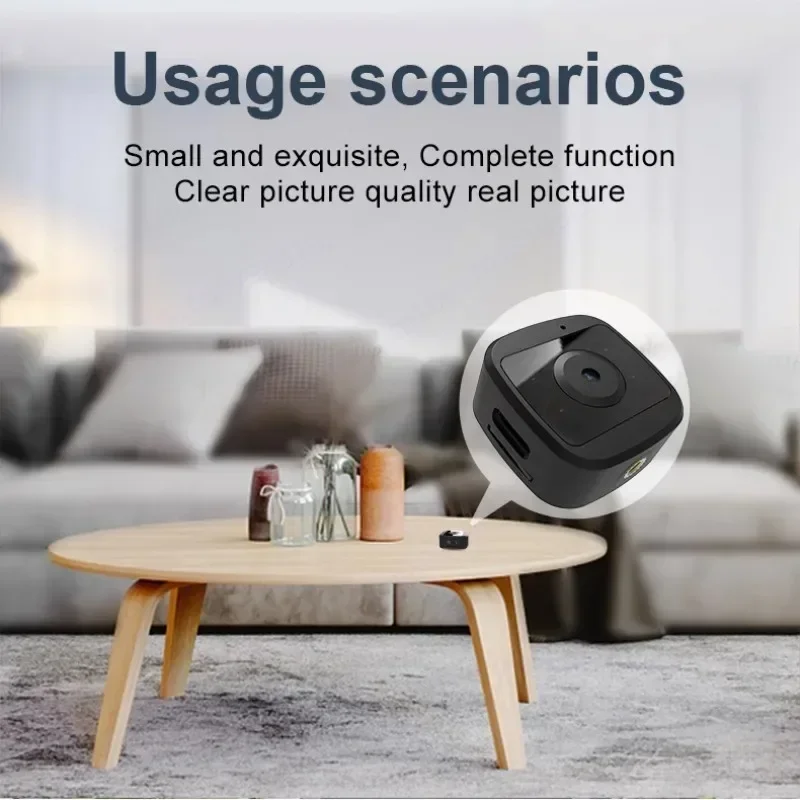 Mini Wifi 1080p HD Camera Smart Home Remote Monitor Security Night Vision Video Recorder Motion Detection Micro Camcorder Magnet