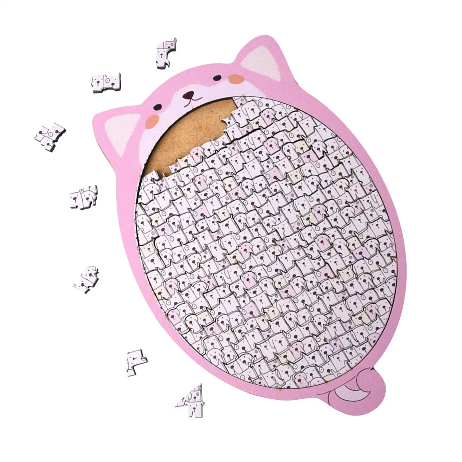 

Забавные пазлы для собак, милые развивающие игрушки для собак, пазлы с животными для взрослых, пазлы для детей, любителей животных, друзей, семьи, девочек, Рождество