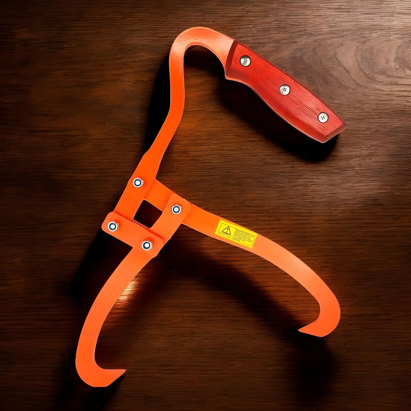 

Щипцы для лесозаготовок, сверхмощный нескользящий металлический захват для бревен для камина, дров, кемпинга, обработки древесины, подъем, перетаскивание, переноска