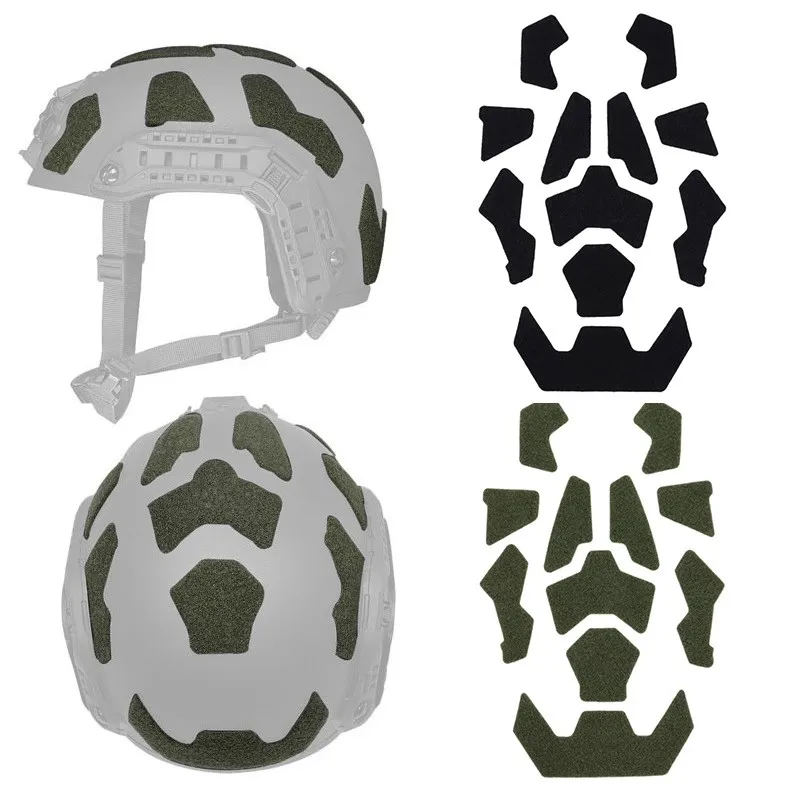 3M Tactical Ballistic Helmet FAST SF Magic Sticker Patches Hook Loop Fastener Accessories for Bulletproof Helmet Velcro