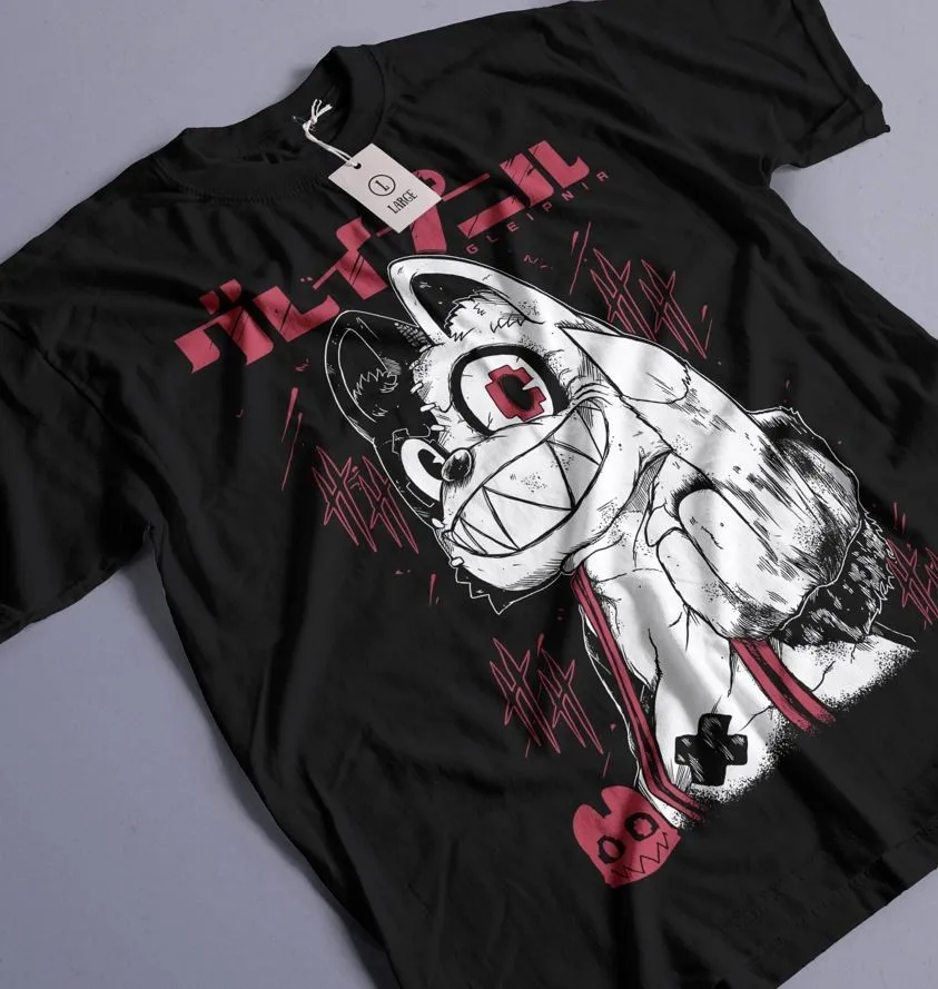 Gleipnir Shirt Shuichi monster form Anime Black Shirt Gift