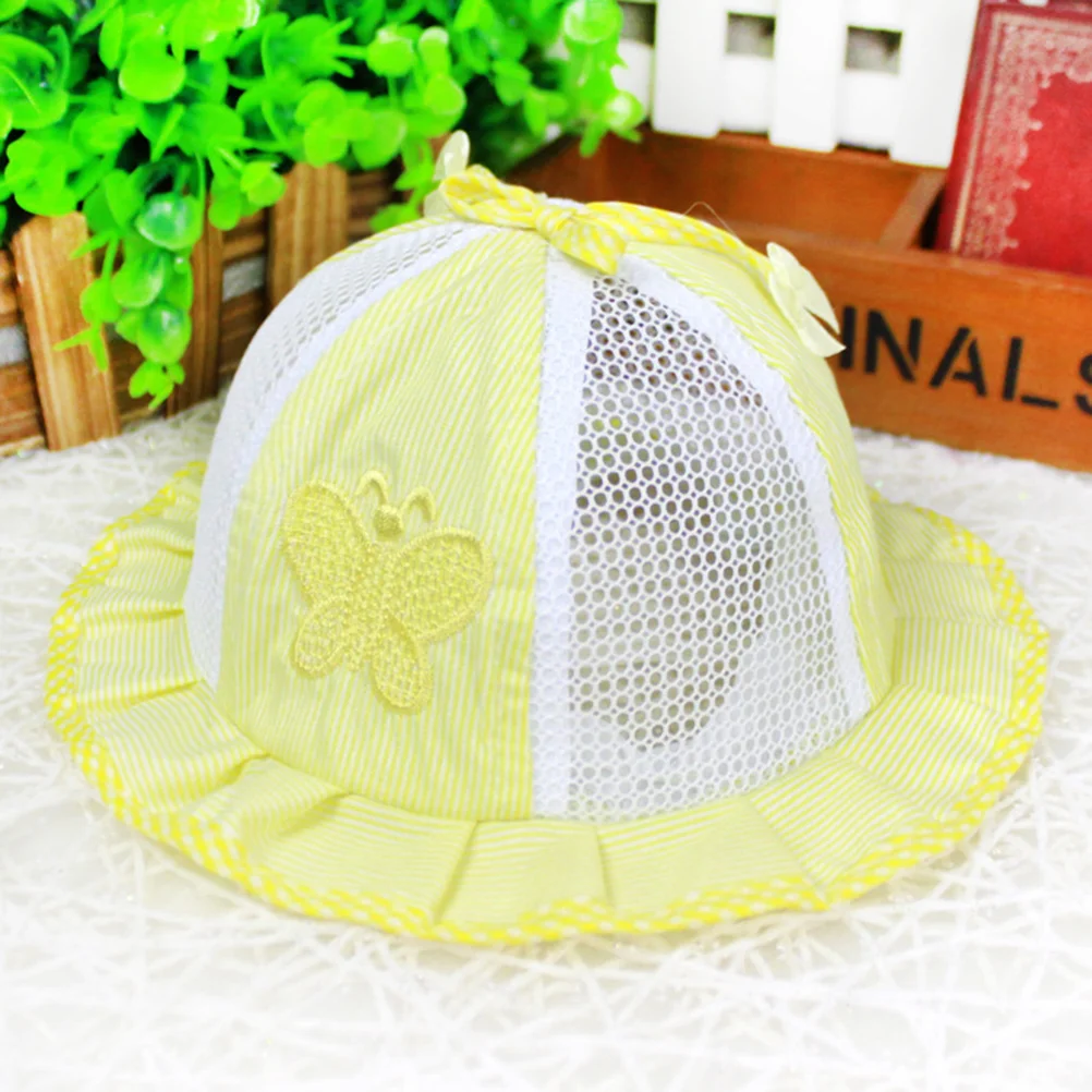 3 PCS Infant Sun Hat Baby Summer Bonnets for Babies Caps UV Protection Fisherman Kids Bucket Breathable