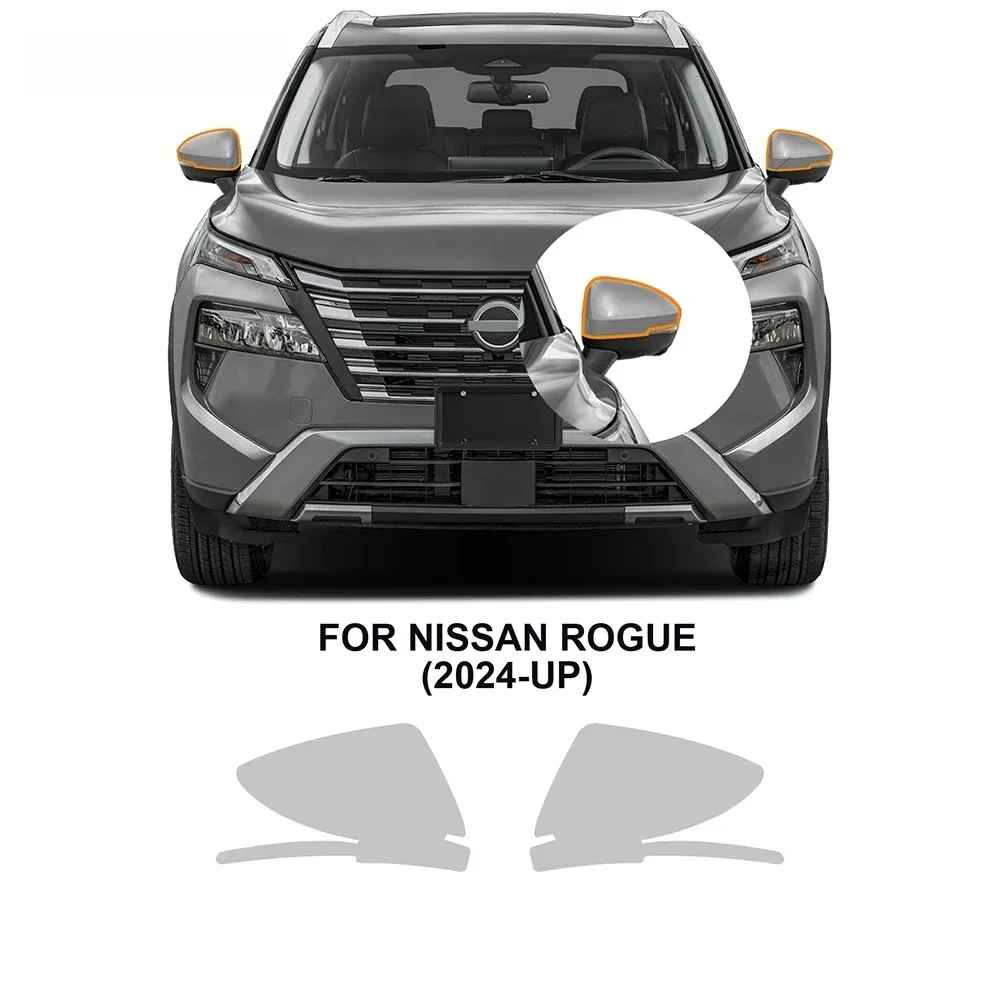 

For Nissan ROGUE 2024 2025 Car Headlight Rearview Film B C Pillars Protection Film TPU Pre-cut Anti-scratch Transparent Sticker