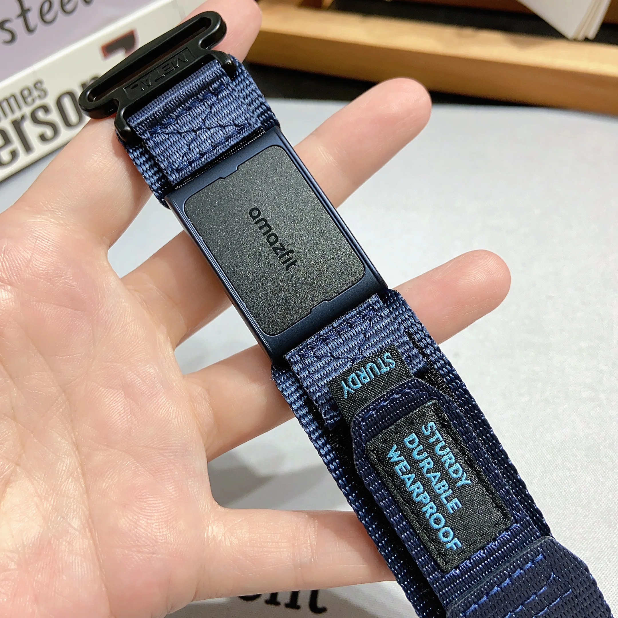 

Подходит для ремешка Amazfit Huami Band Helio, расширенного нейлонового холста спортивного браслета