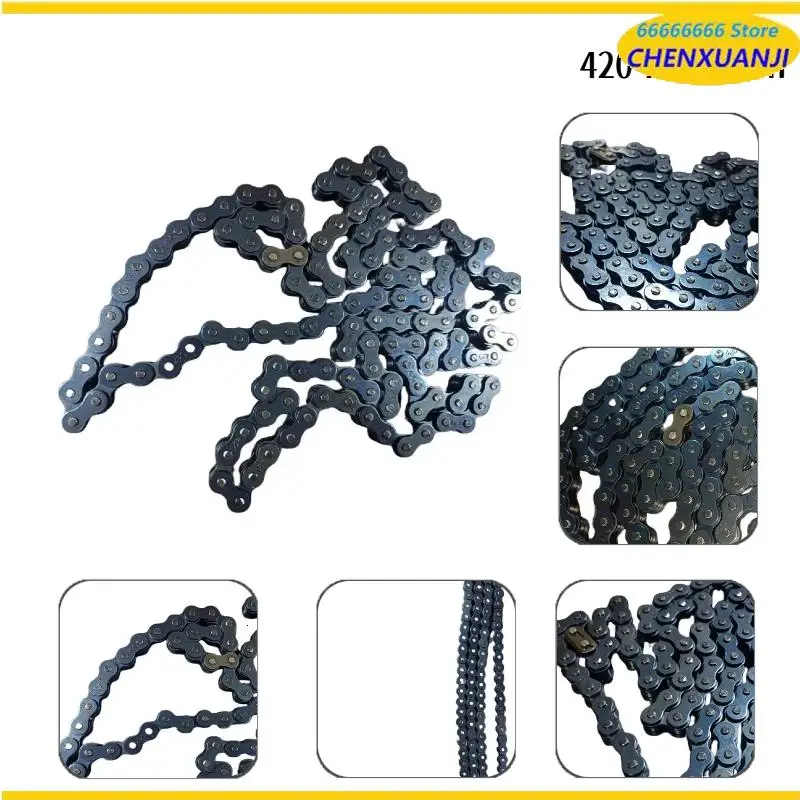 

Motorcycle 420 heavy-duty transmission chain 132 chain motorcycle all terrain vehicle off-road kart accessories