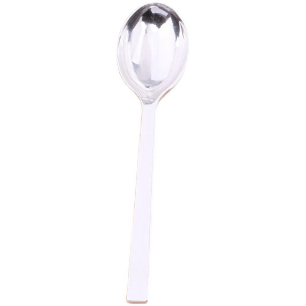1pcs Sterling Silver S999 Coffee Spoon Sugar Tea Dessert Tableware Kitchen Tableware Spoon Coffee Tea Spoon Retro Style