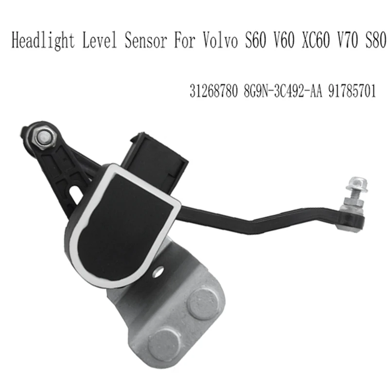 

T18C-31268780 Car Right Front Headlight Level Sensor For Volvo S60 XC60 V70 S80 Body Height Sensor 8G9N-3C492-AA 91785701